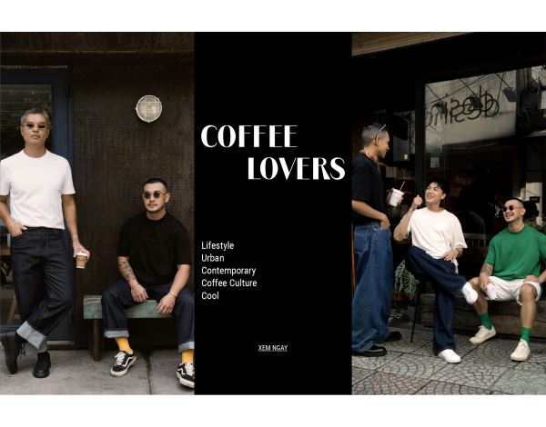 Coffee Lovers Collection | Dòng T - shirt mang phong cách sống mới