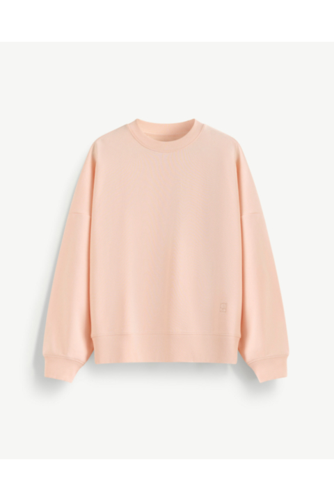 Áo sweatshirt nữ có hình thêu. Loose - 10F24SWEW001