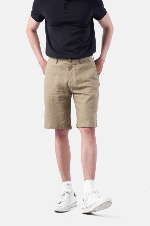 Quần shorts linen. STRAIGHT - 10S22PSH013