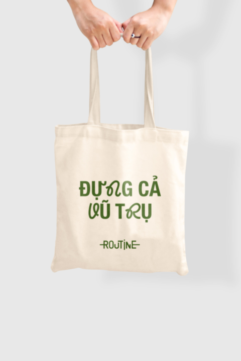 Túi Tote Bag "Đựng Cả Vũ Trụ". Freesize  - 10F24BAGU006