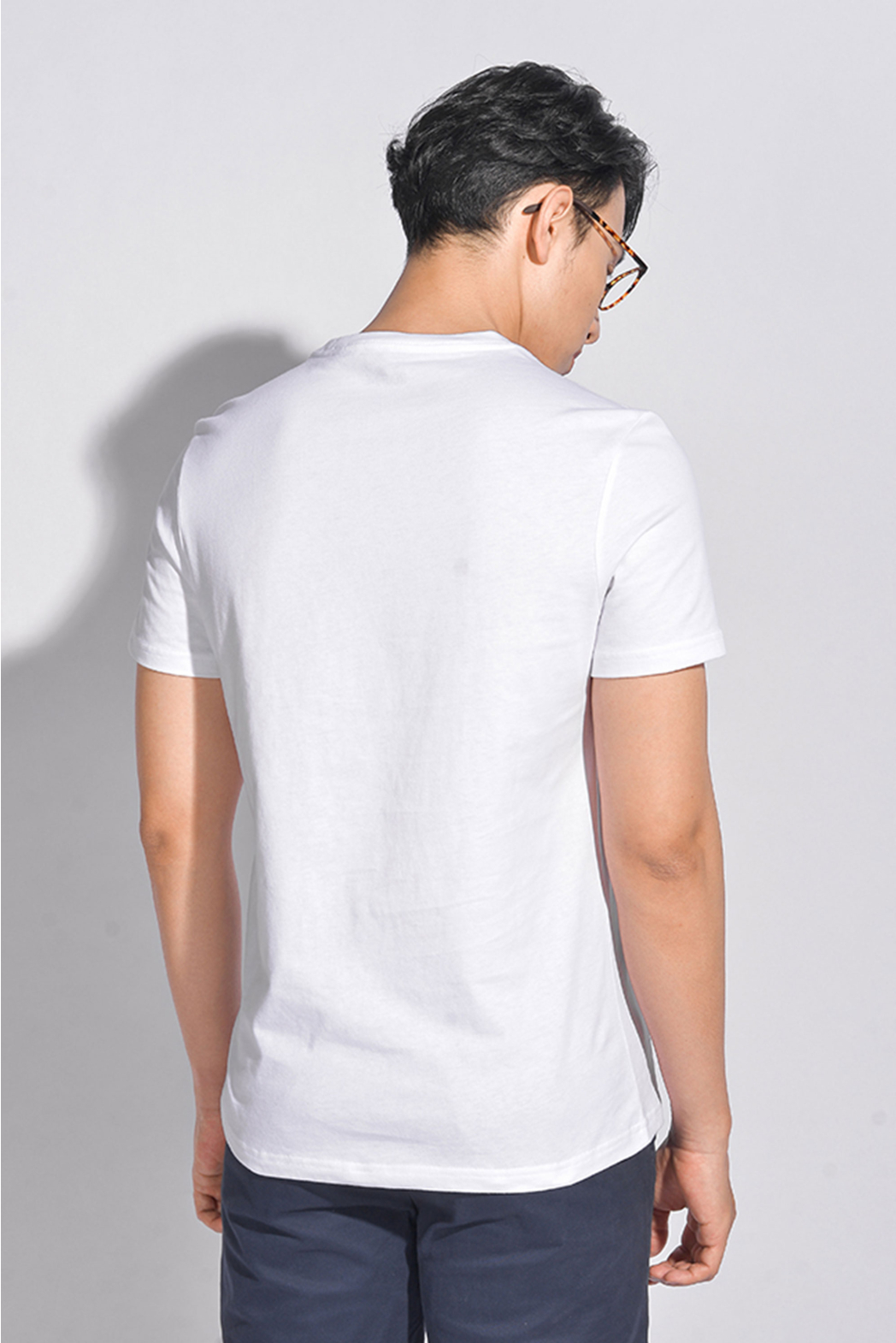 Áo thun tay ngắn, solid. Cotton. FITTED form - 10S20TSH037