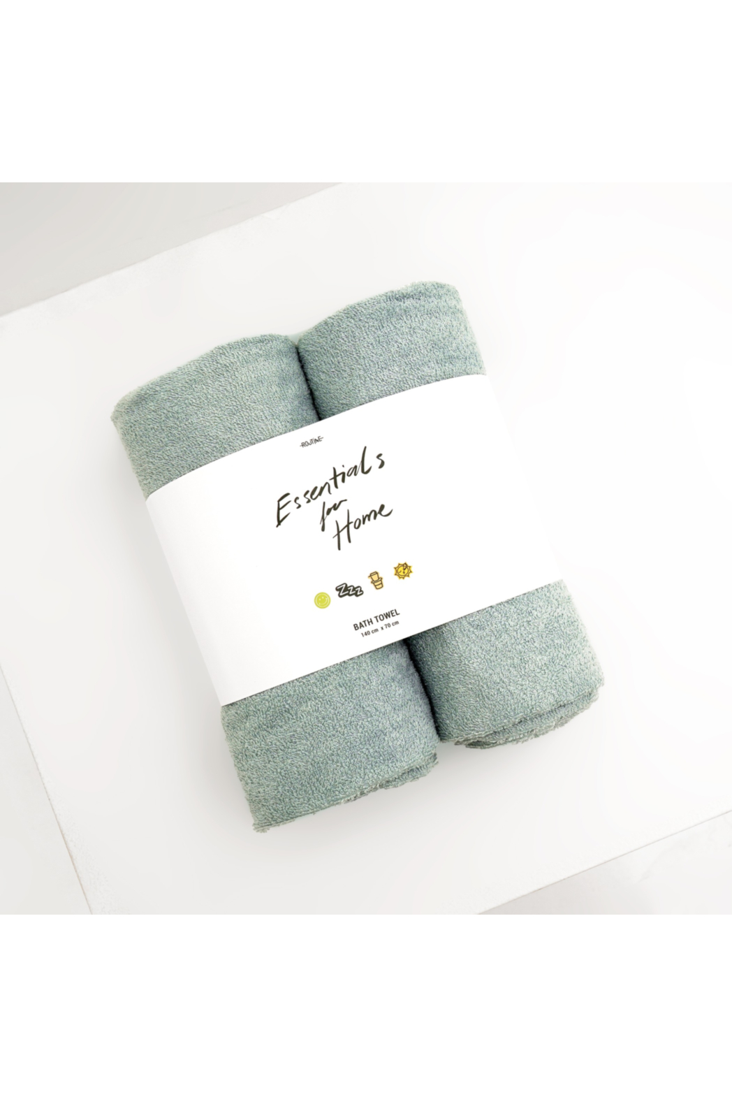 Bath Towel. 100% cotton. Pack 2 - 10F21BAT001