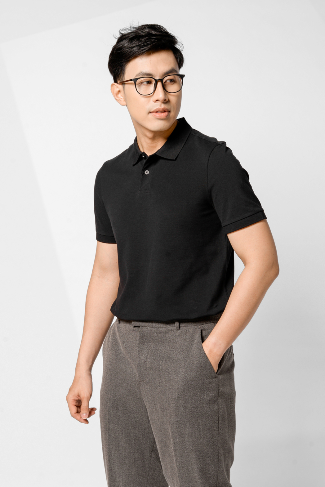 Áo Polo Cotton Form Fitted - 10S21POL001C