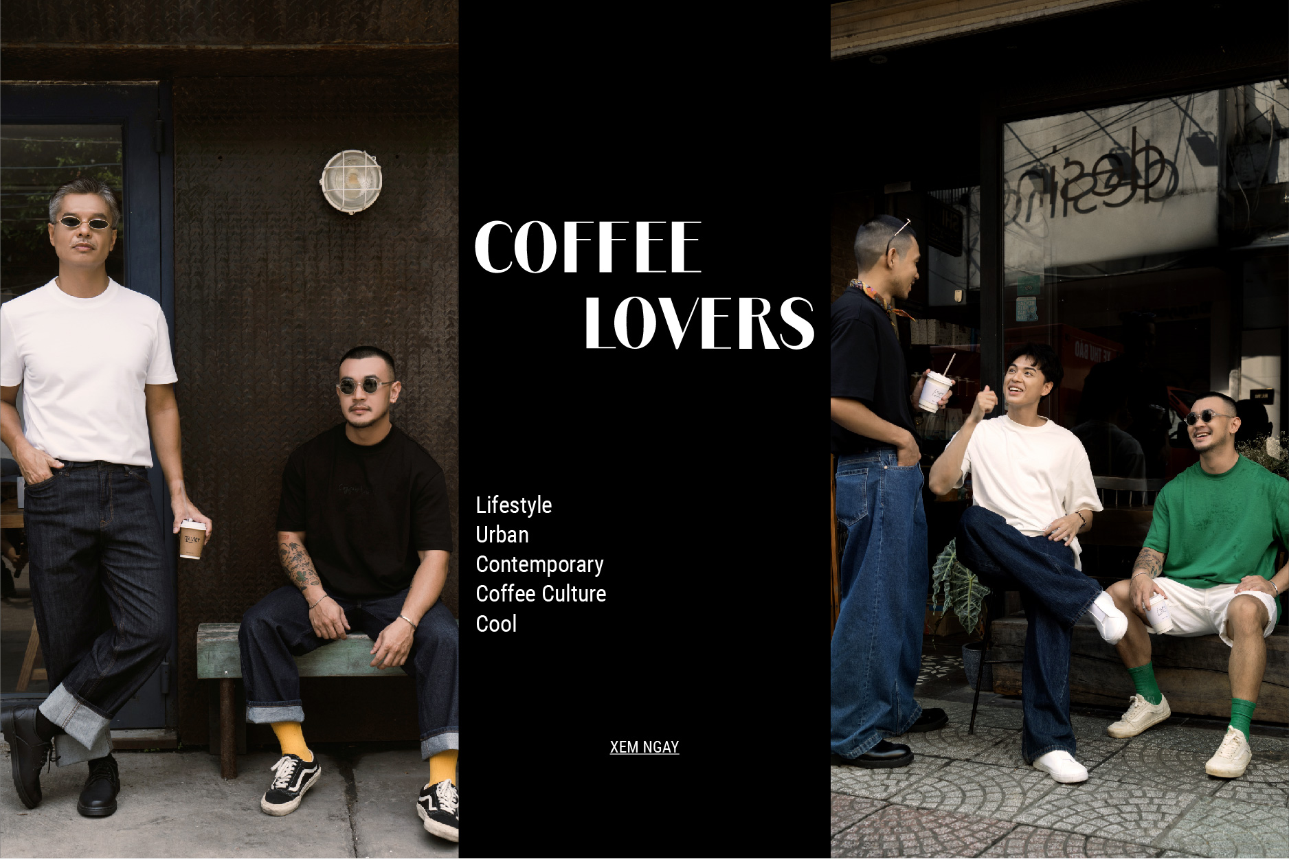 Coffee Lovers Collection | Dòng T - shirt mang phong cách sống mới