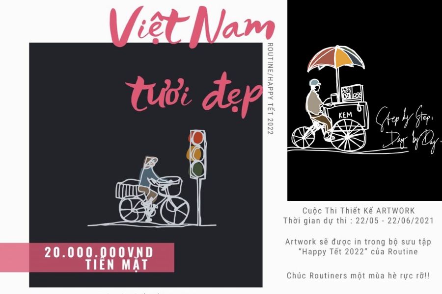 Cuộc thi thiết kế ARTWORK "Việt Nam Tươi Đẹp"