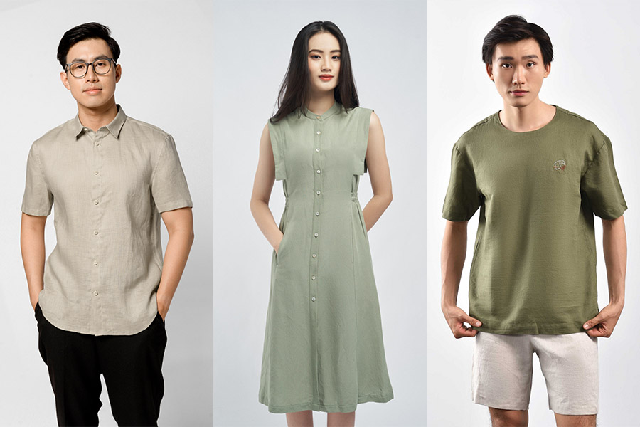 Những mẫu quần áo điển hình từ chất liệu vải linen 