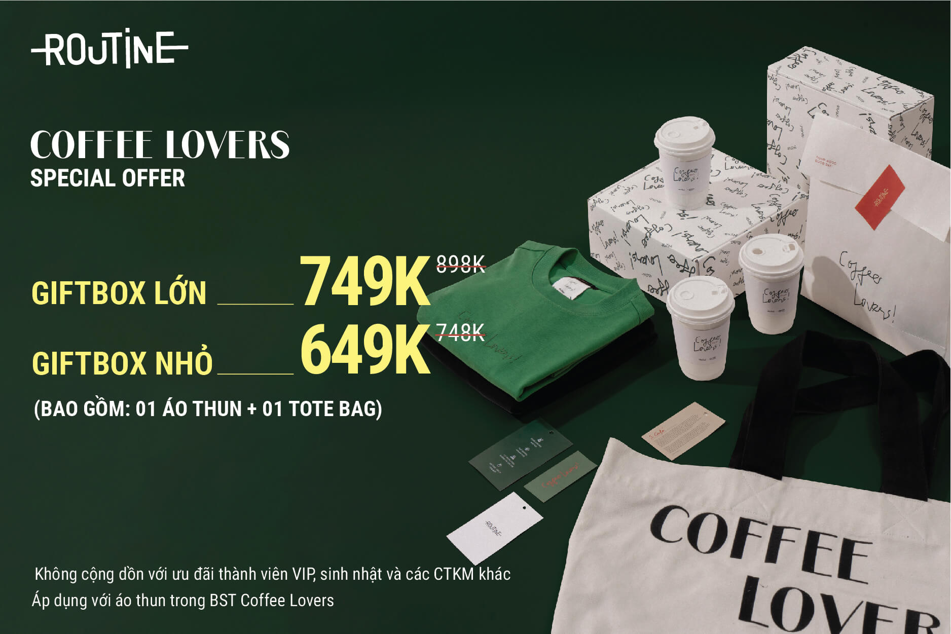 Gift box cực hời khi mua sản phẩm trong Coffee Lovers Collection
