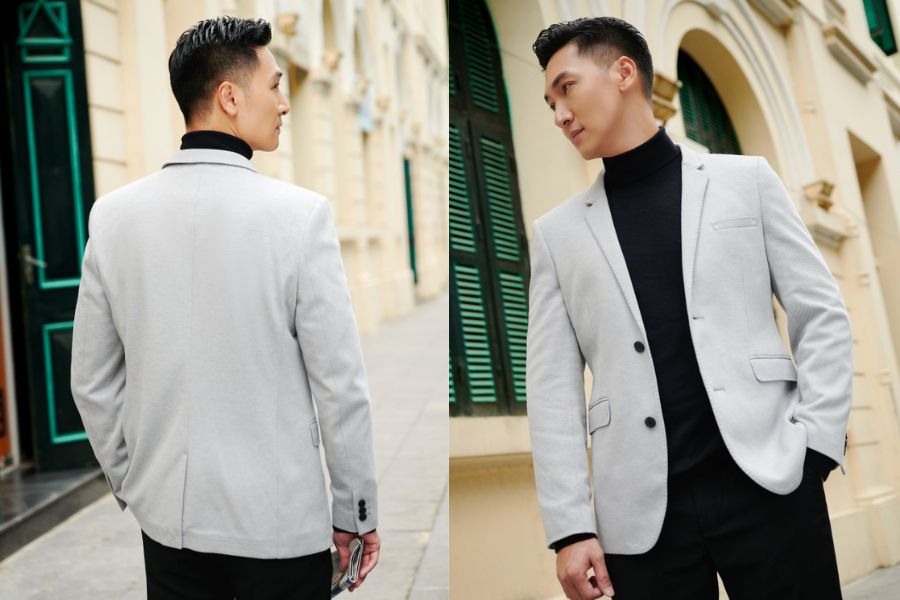 Mẫu áo vest nam màu xám là một trong những kiểu dáng được ưa chuộng và sử dụng nhiều nhất của nam giới.